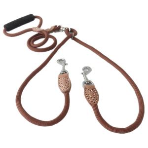 Wholesale Nylon Double Hook Pet Traction Rope Small Medium Dog Walking Rope from china suppliers