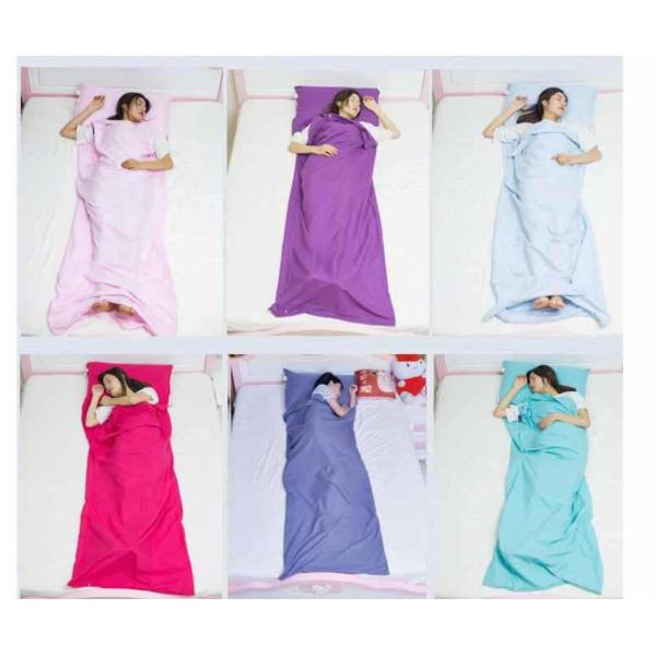 Outdoor Single Camping Envelope Sleeping Bag Liner Mummy Hiking Travel Camp Gear(HT8036)