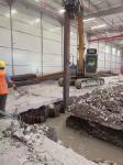 Small Volume Mini Pile Driver No Pollution Low Noise During Construction