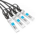 Brocade 100G-Q28-S28-C-0101 Compatible 1m (3ft) 100G QSFP28 to Four 25G SFP28