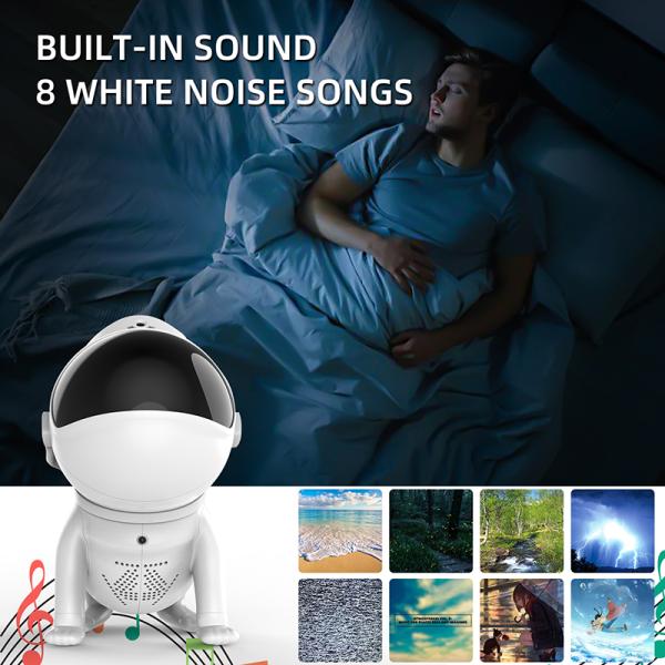 29cm Galaxy Projector Night Light Space Dog Bluetooth Galaxy Projector For Presents