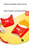 Eco Friendly Pizza Dough French Fries Boxes Take Away Food Packaging ODM