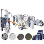 Solar Panel Recycling Production Line for Photovoltaic Cell Crushing Separating