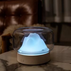 Wholesale Cool Mist Aroma Oil Diffuser LED Night Light Colorful Ultrasonic Grey White from china suppliers