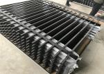 Steel Tubular Fence Panels ( Crimped spear and flat Design) 1800mm height and