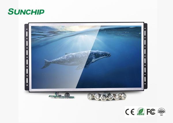 Metal Housing Open Frame Touch Screen Monitor Multiple Interactive Mode