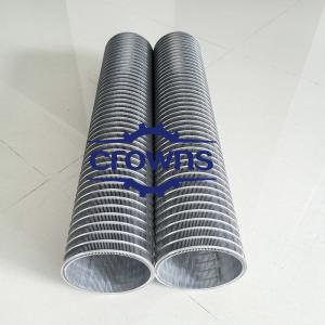Wholesale 316 316L stainless steel thread adapter connection wedge wire screen filter cartridge wedge wire sreen pipe from china suppliers