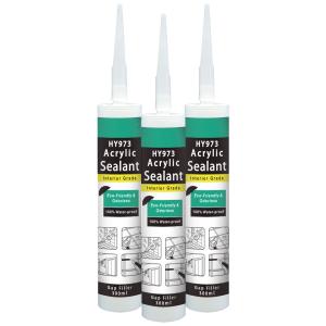Wholesale PLYFIT HY973 Interior Grade Waterproof Acrylic Sealant No Pollution Low Odor from china suppliers