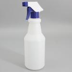 HDPE 100*61*187mm 600ml Chemical Resistant Spray Bottle