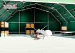 Customized Size Aircraft Hangar Tent With Electric Rolling Door