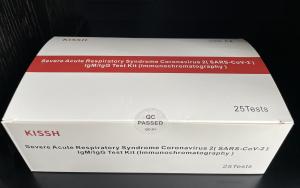 Wholesale SARS-CoV-2 IgM IgG Antibody Test Kit Immunochromatography Antibody Detection from china suppliers