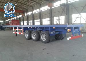Wholesale 40 Feet Flatbed Semi Trailer With 3 Axles, Semi Trailer Truck from China from china suppliers