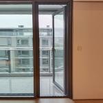 Retractable Mosquito Net Sliding Roller Screen Door Flame Retardance