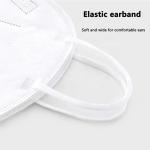 Customized 3D Foldable KN95 Face Mask Easy Breathing Air Filter Safety Mask