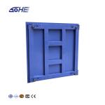 Industrial Weighing Floor Scale 600*800mm Carbon Steel with Bracket and 500KG