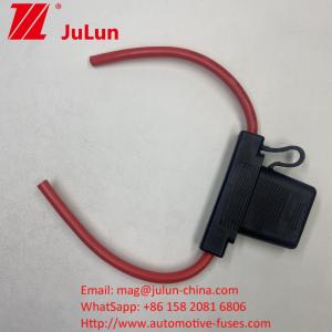 Wholesale Fuse Holders, Fuse Blocks &amp; Accessories Waterproof Inline Fuse Holder Maix Fuse 10AWG Wire UL1015 For Automotive Marine from china suppliers