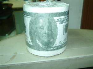 Wholesale US dollars printed bathroom tissue from china suppliers