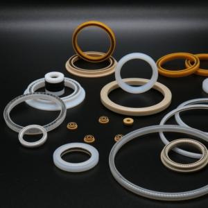 Chemical Resistance Spring Energised Seal For Spot Valve PTFE / PEEK Material 1