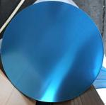 Alloy1100 H0 Temper 0.60mm Thickness PE Paint Aluminum Discs Circle For Food