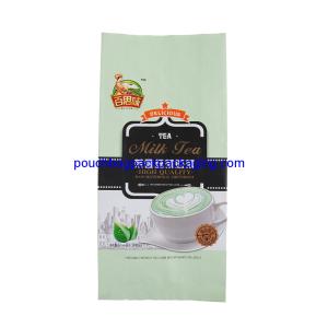 Wholesale Food grade custom printed side gusset bag plastic, foil side gusset pouch for tea from china suppliers