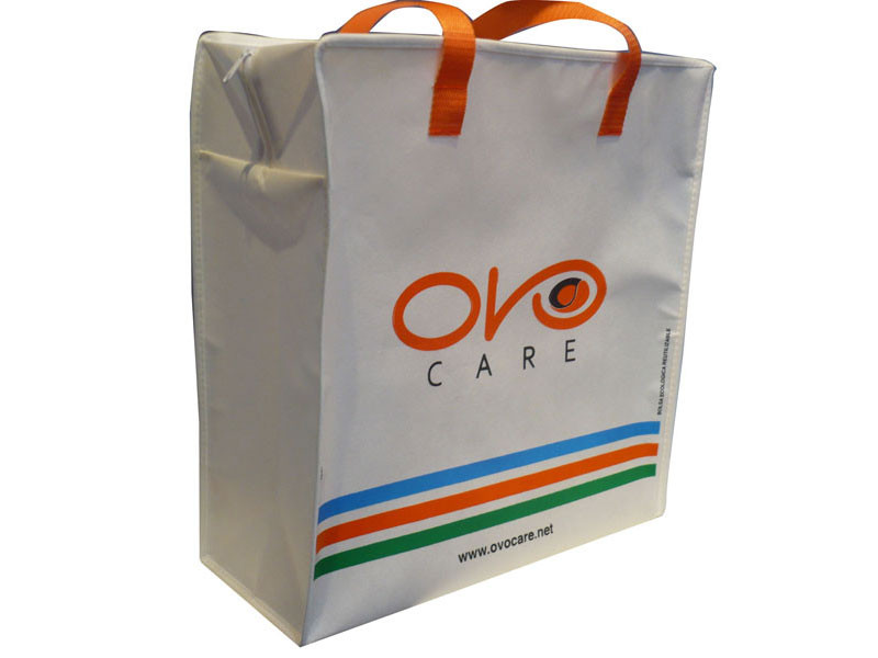 4 Color 90g White Non Woven Carry Bag, Reusable Shopping Bags With Matt Lamination