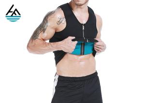 Wholesale Classical Black Neoprene Slimming Suits / CrossFit Mens Waist Trainer Vest from china suppliers