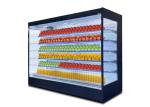 Large Capacity Refrigerated Display Cabinet R134a Commercial Right Angle Chiller