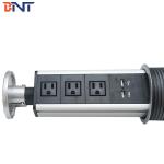 with three US power interface furniture pop up socket used in restaurant BP302US