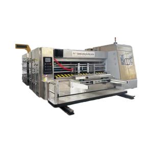 Wholesale Full Automatic 4 Colors Flexo Corrugated Printing Slotting And Die Cutting Machine from china suppliers