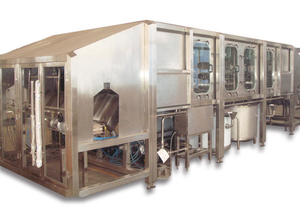 5 Gallon Bottle Washing Filling And Capping Machine Full Automatic High