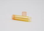 3.5g Plastic Empty Mini Unique Lip Balm Containers Orange Slim Lip Balm Tubes