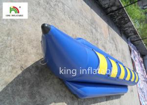 Wholesale 6 Seats Blue Inflatable Fly Fishing Boats Water Boat PVC Tarpaulin from china suppliers