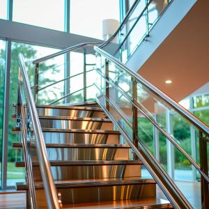 Wholesale High-Tensile Strength Stainless Steel Handrails for Skyscrapers from china suppliers