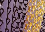 1.6mm Aluminum Chain Beaded Curtain Used For Private Home Decoration