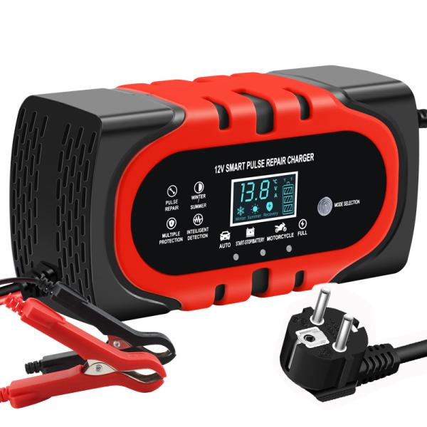 Motorcycle Car Full Intelligent Private Mold 24V 12V 6V 2A Battery Charger for