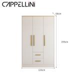 Multispace Bedroom Storage Wardrobe With Mirror Hinged Door