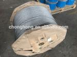 Hot-Dipped Galvanized Aircraft Cable MIL-DTL-83420 2000N/MM2 7x19 Steel Wire
