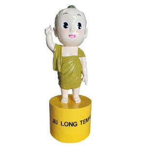 Wholesale Fiberglass Monk Cartoon Statue Resin Character Image Statue from china suppliers
