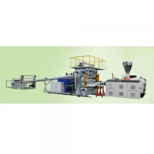 Wholesale Pvc Board Sheet Machine / Pvc Imitation Board Extrusion Line 12t/Day High Calcium Formula from china suppliers
