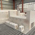 AZSPT33 Casting Brick for Glass Kiln Feeder Spout High Refractoriness and