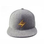 Wool snap back hats Fashion hip hop keep warm caps Molded Wool Fitted Baseball