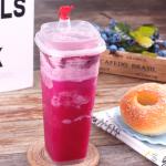 Wholesale disposable PP injection boba tea cup 600ml square plastic cups custom