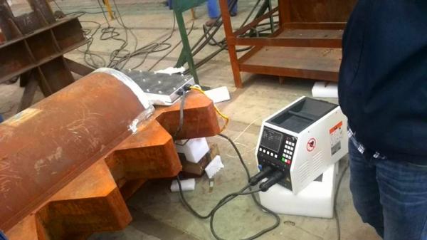Air Cooled 5Kw Portable Induction Heating Machine , Plate Preheating Induction