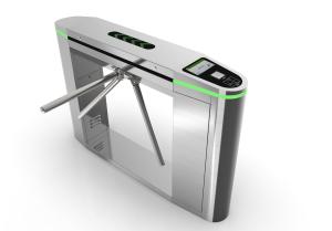 Wholesale Half Height Full Automatic Tripod Turnstile SUS304 For Public Lobby CE Certificate from china suppliers