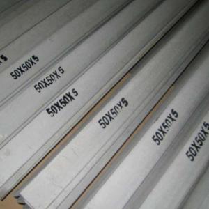 China Stainless Steel Angle Bar for Frame Structures Grade 201 304 316L SS Angle / Steel Angle Bar on sale