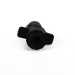 Plastic 7 Pin Female Trailer Electrical Plug Connector Black Color IATF16949