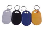 ABS / PVC / PET RFID Key Fob 13.56MHz 125KHZ RFID Key Chain Custom