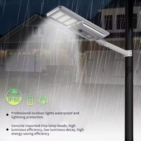 LED Street Light Outdoor High Quality Waterproof Integrated Solar Street Light With MPPT boost controller
