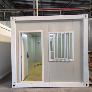 Wholesale Refugee Camps Booth Stable Container House Cabins with 50mm EPS/rockwool Wall Material Prefabricated House Kits from china suppliers