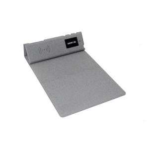 Wholesale Multifunctional Foldable PU Leather Wireless Charging Mouse Pad Rectangle from china suppliers